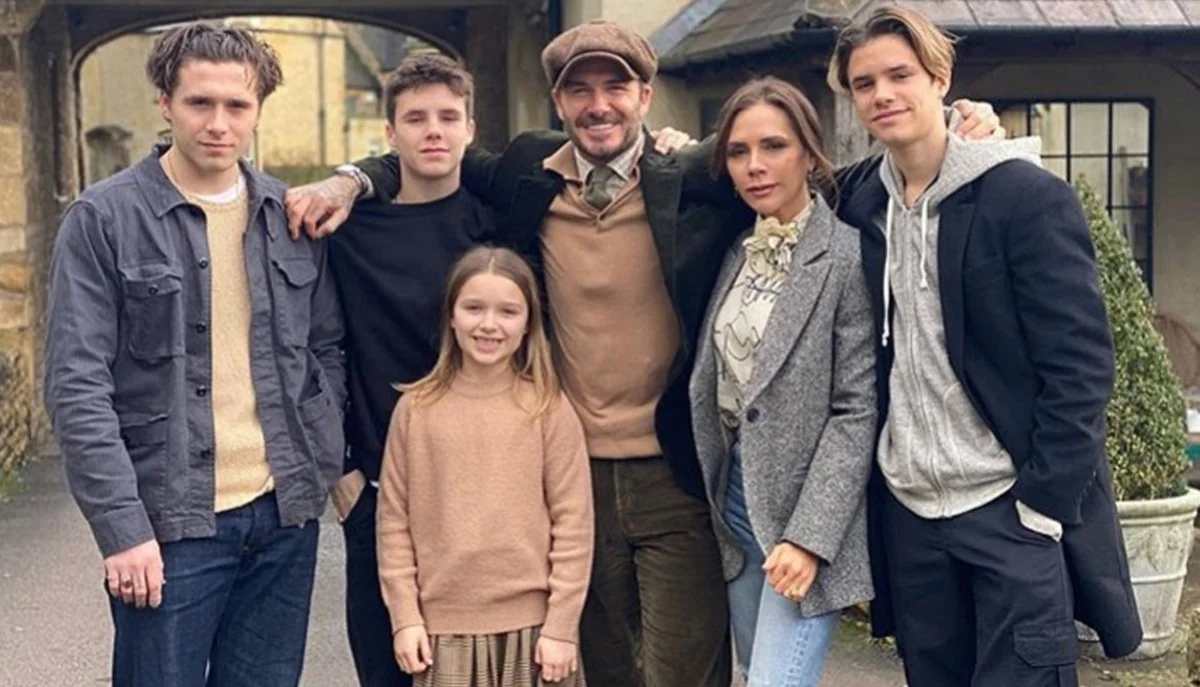 Девід Бекхем і його близькі / Instagram