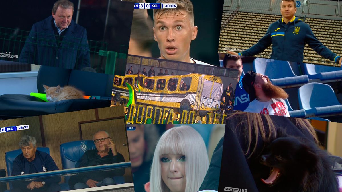 Безумство на полях, ефектні пози тренерів, епічні фейли та чотирилапий десант – 2021-й рік у скріншотах "Футбол 24"