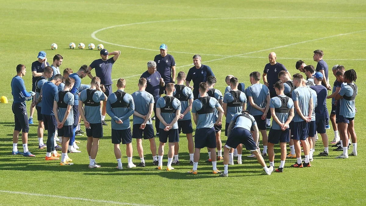 Киевляне на сборах / Сайт Динамо