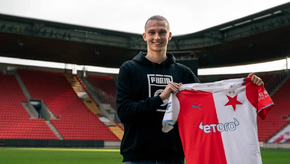 Максим Таловєров / Сайт Славії Праги