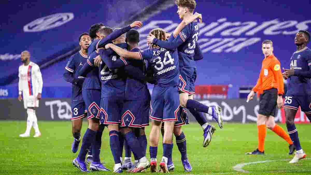 Порятунок парижан у відеоогляді матчу Ліон – ПСЖ – 1:1
