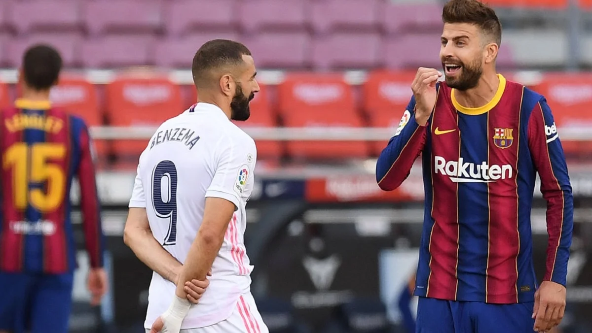 Бензема и Пике / Getty images