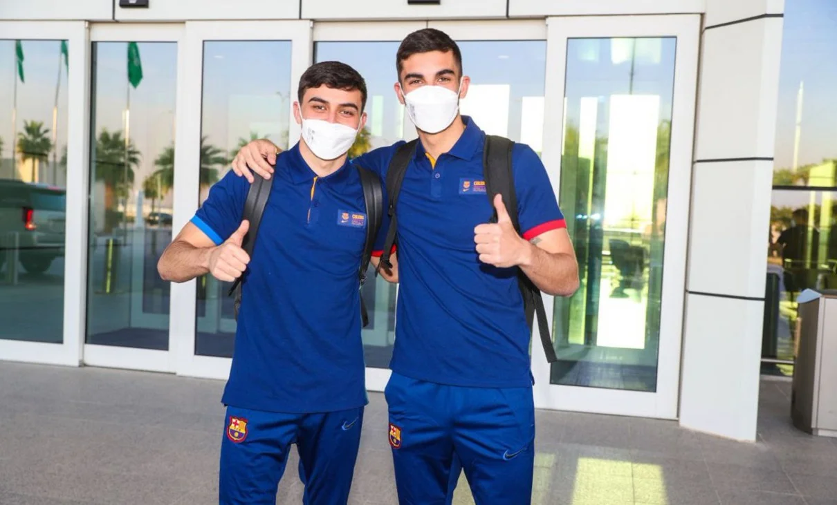 Педрі і Ферран / Сайт Барселони