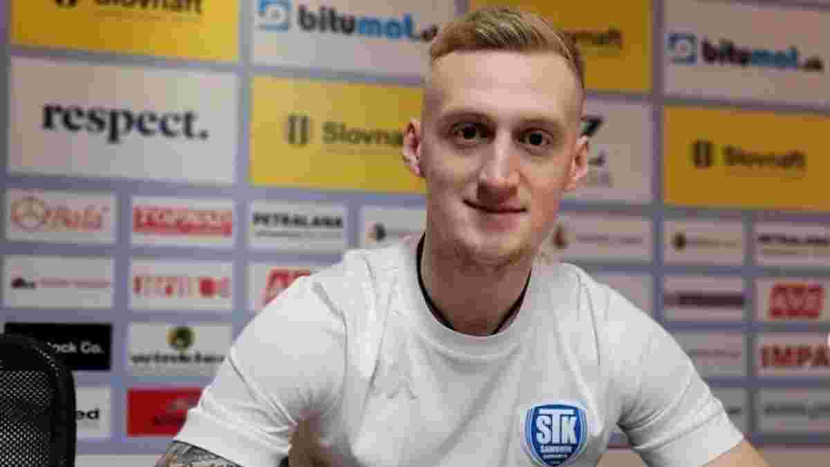 Хомутов офіційно продовжить кар'єру в Словаччині