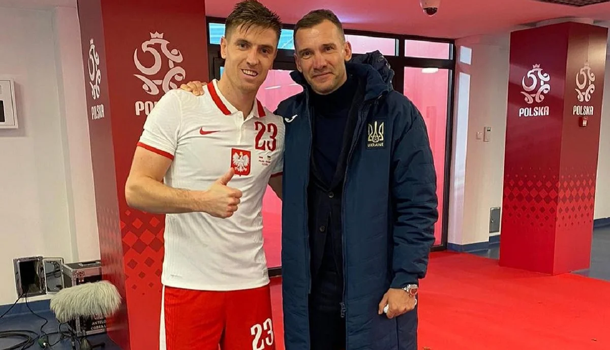 Шевченко и Кшиштоф Пйонтек / Instagram