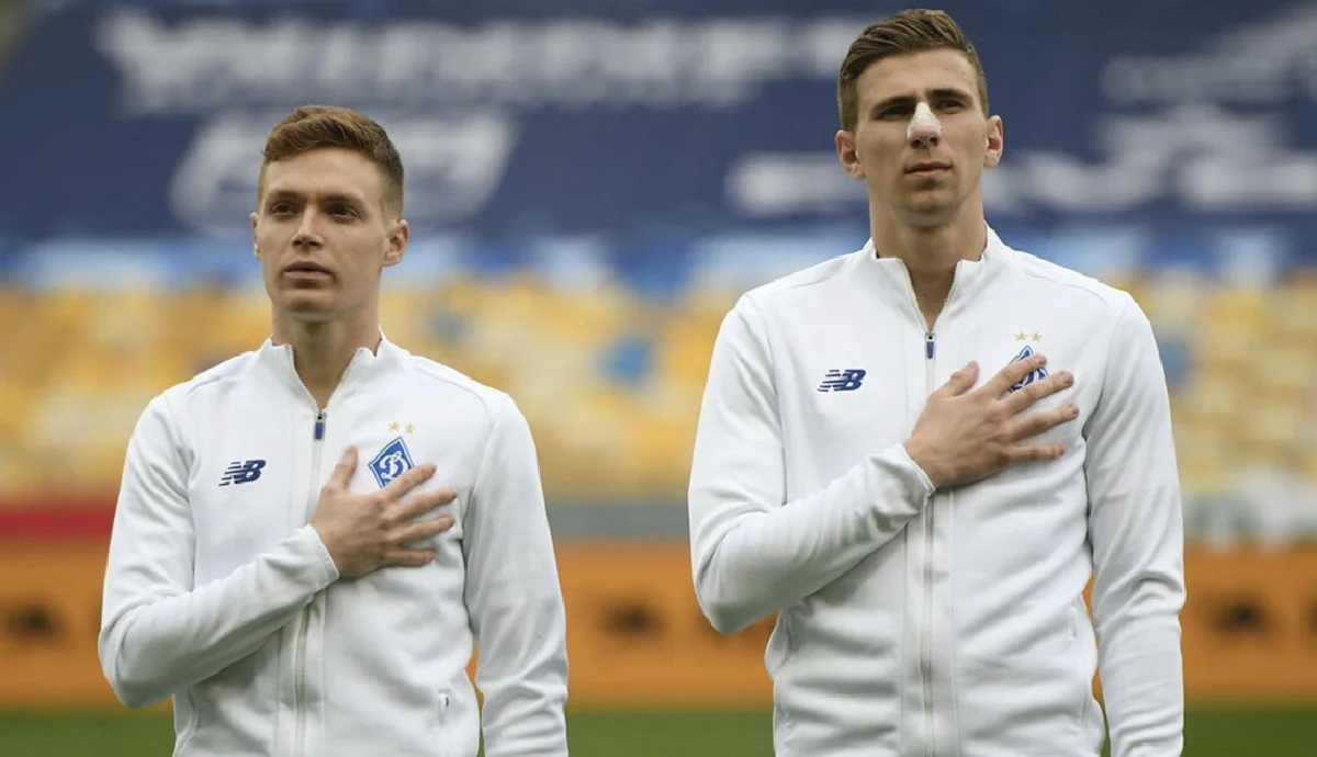 Виктор Цыганков и Илья Забарный / ФК Динамо