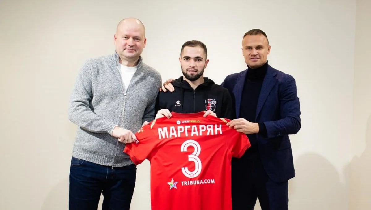 Іван Надєїн, Жирайр Маргарян та В'ячеслав Шевчук / Сайт Вереса