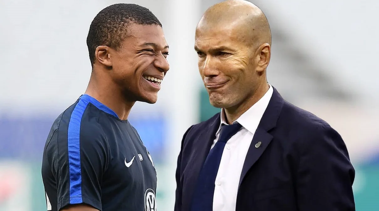 Кіліан Мбаппе і Зінедін Зідан / колаж із соцмереж