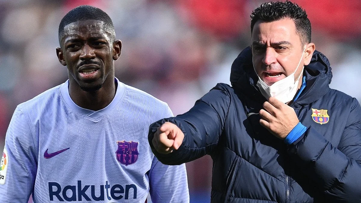 Хаві та Дембеле / фото із соцмереж