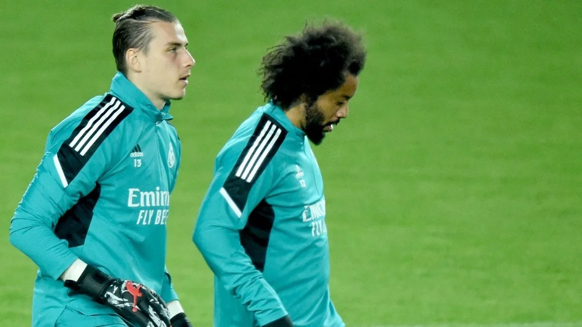 Лунін та Марсело / Getty images