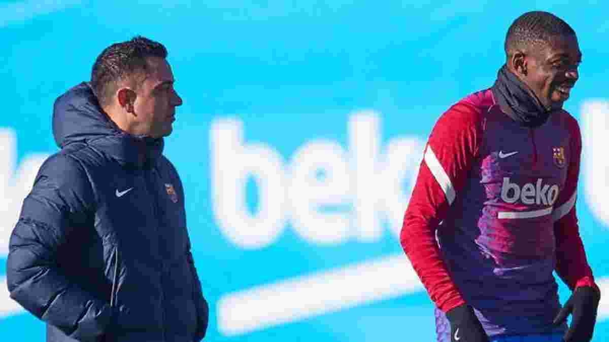 Дембеле не приїхав на тренування Барселони – опальний вінгер хотів уникнути приниження від Хаві перед всією командою