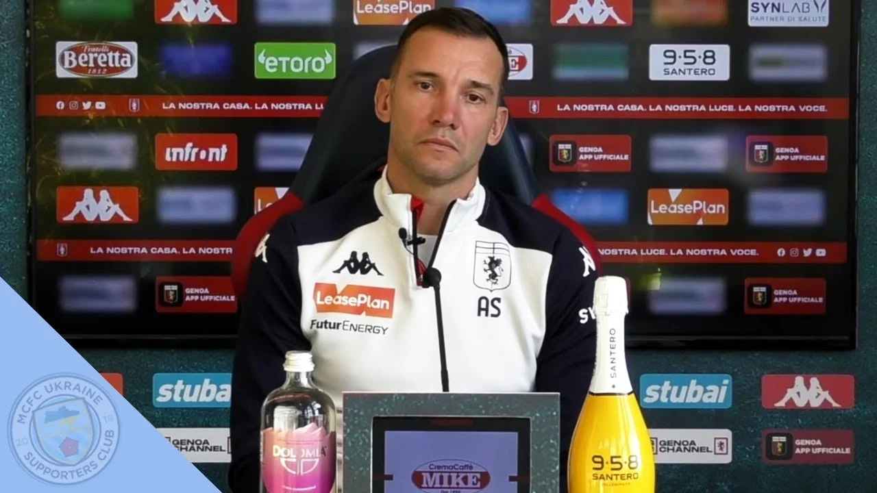 Андрій Шевченко опинився не в той час, не в тому місці / Фото ФК Дженоа