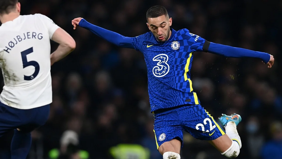 Хакім Зієш шокує Тоттенхем / Twitter Челсі