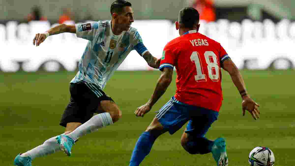 Аргентина без Мессі і Скалоні здолала Чилі, Суарес врятував дебют нового тренера Уругваю: відбір ЧС-2022