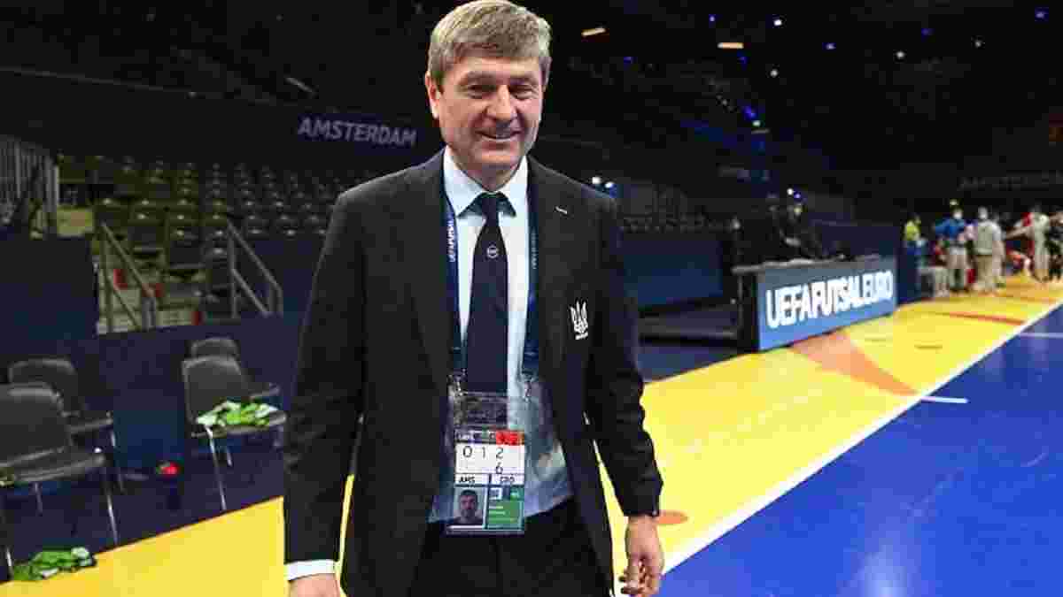 "Спасибо сербам, которые помогли пройти дальше": тренер сборной Украины по футзалу – о шансах на полуфинал Евро-2022