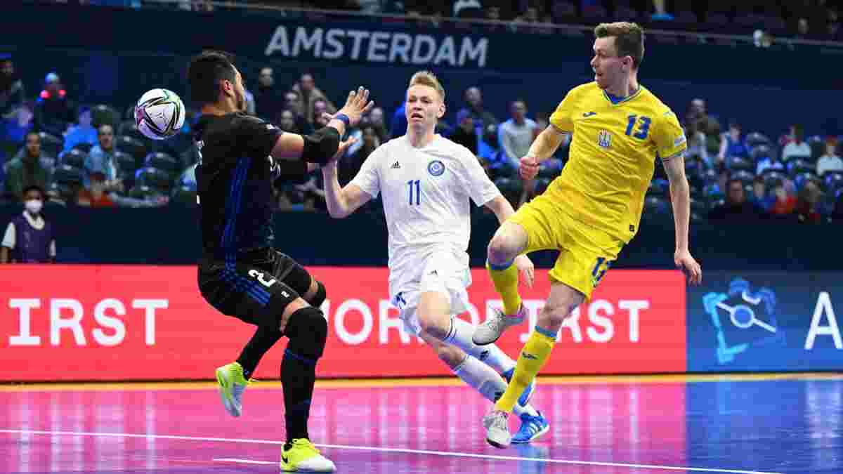 Україна вийшла у півфінал футзального Євро-2022 – "синьо-жовті" драматично здолали Казахстан і можуть зіграти з Росією