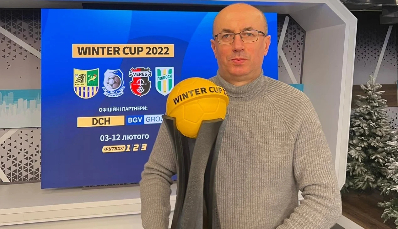 Іван Гресько з кубком / Фото із соцмереж