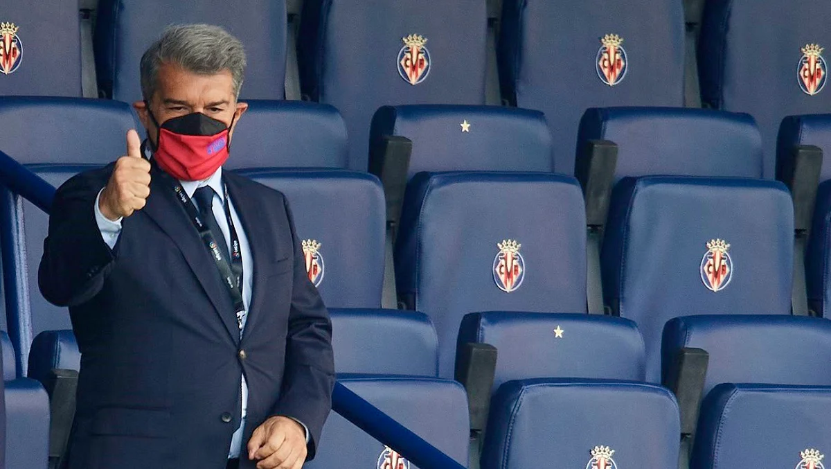 Жоан Лапорта / Сайт Барселони