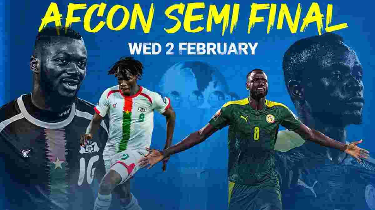 Мане проти сенсації у битві за фінал Кубка Африки: відеотрансляція матчу Буркіна-Фасо – Сенегал
