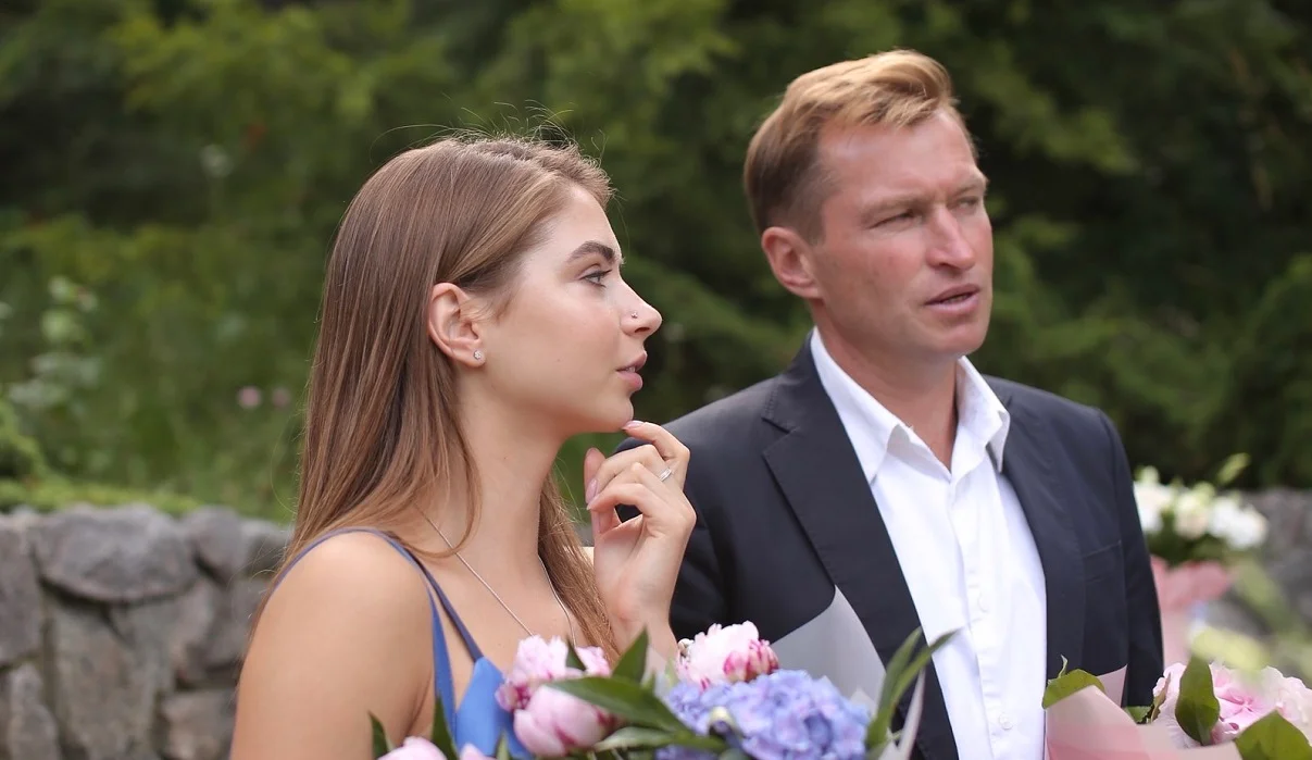 Олександра Назарова разом із батьком / Фото з сімейного архіву