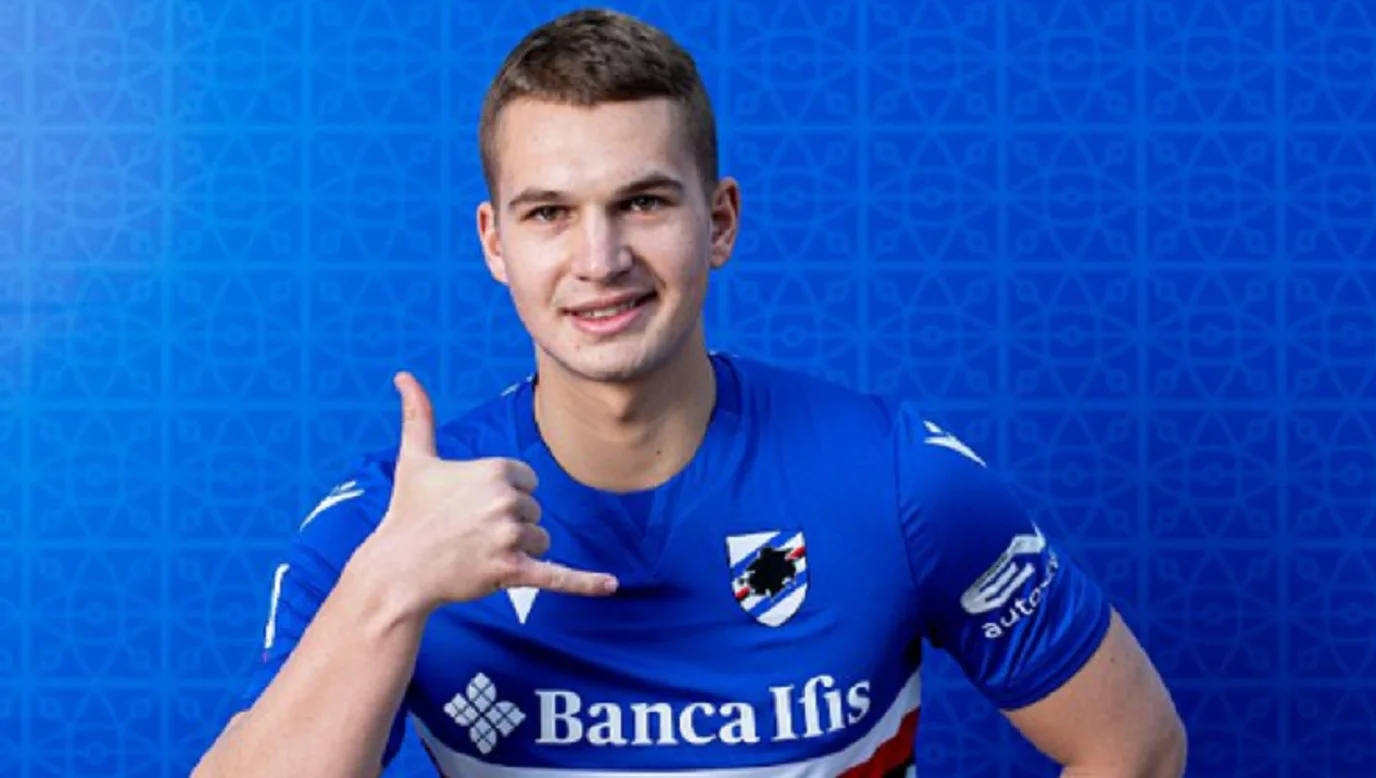 Владислав Супряга / Фото Сампдорія