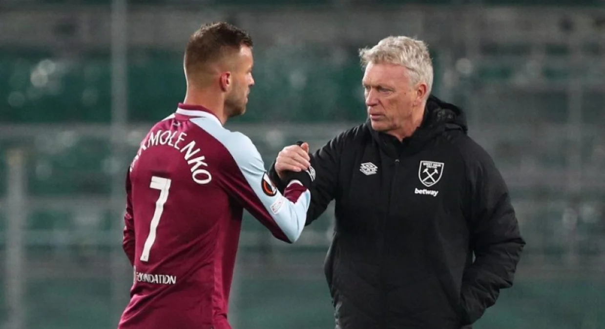 Андрей Ярмоленко и Дэвид Мойес / Reuters