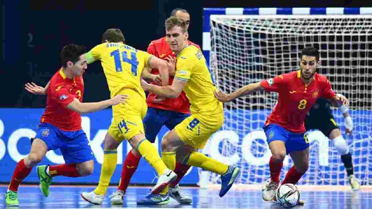 Украина проиграла Испании в матче за бронзу Евро по футзалу – самый успешный турнир "сине-желтых" за 17 лет без медалей