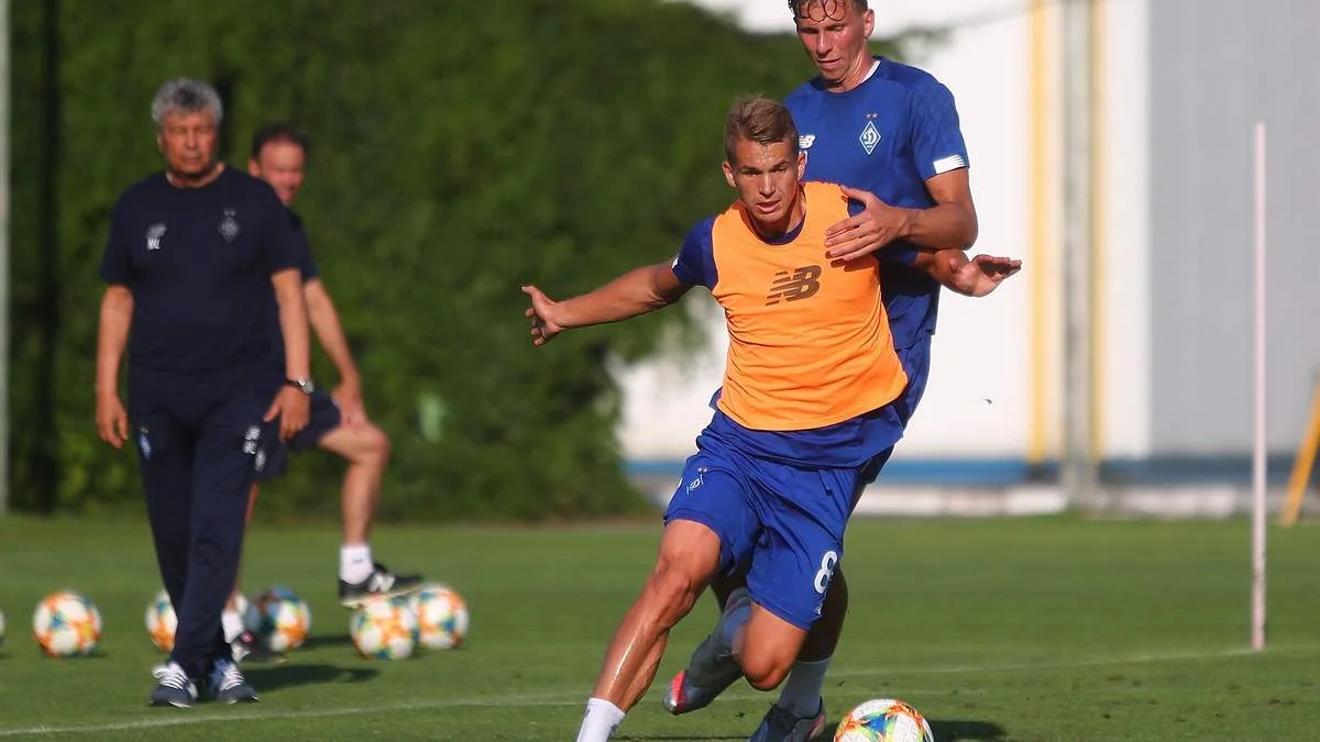 Мірча Луческу та Владислав Супряга / ФК Динамо