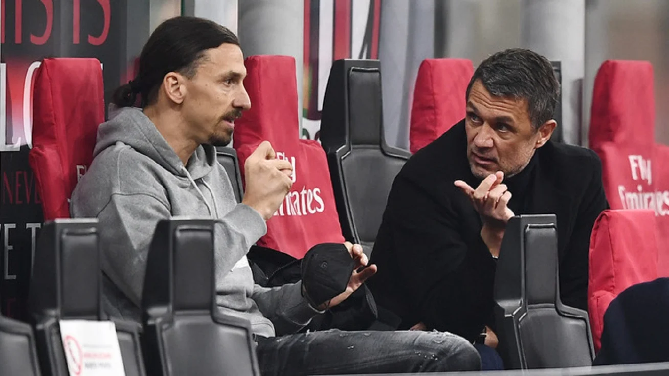 Ібрагімовіч і Мальдіні / AFP