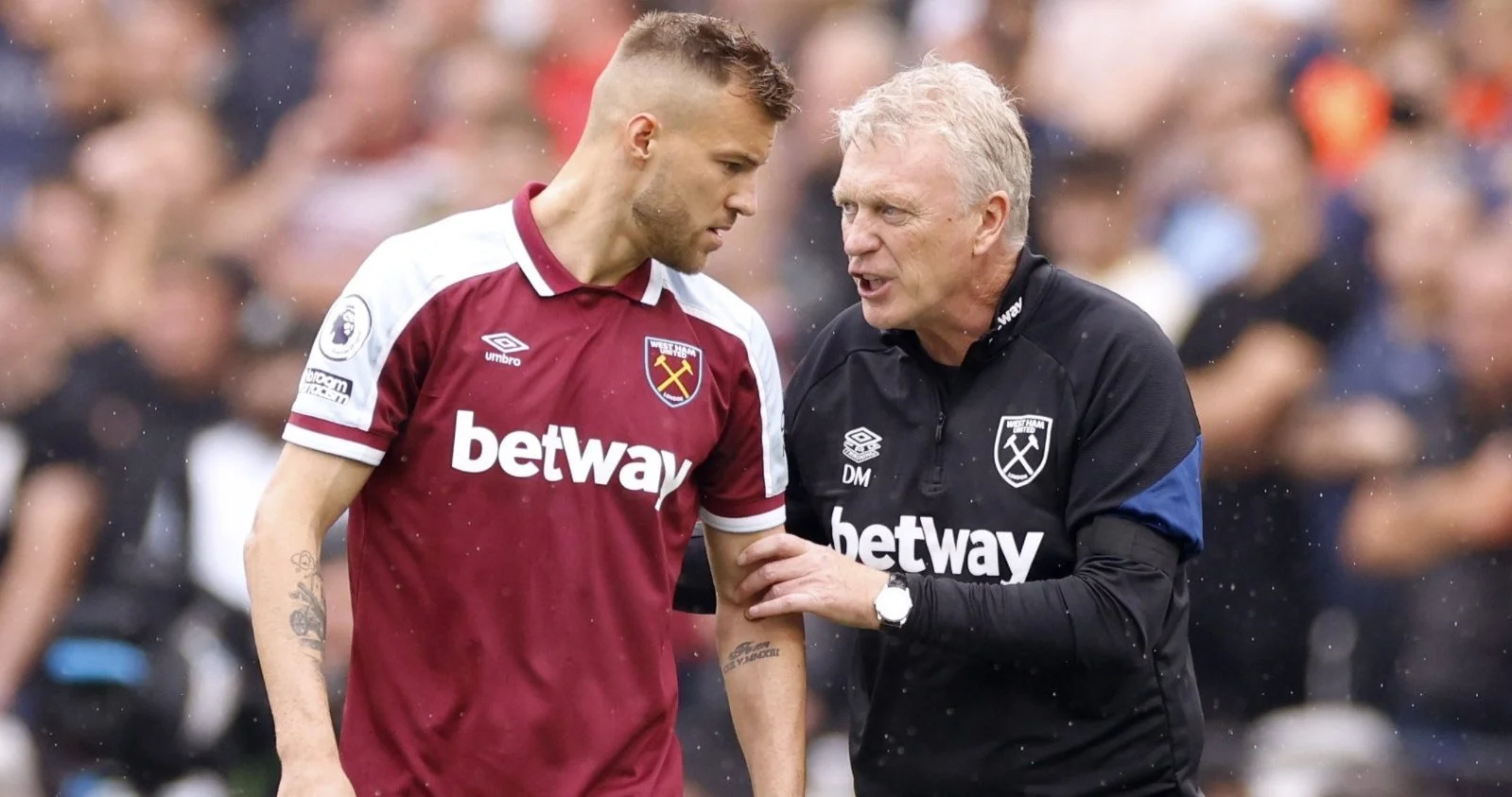 Ярмоленко і Мойєс / Getty Images