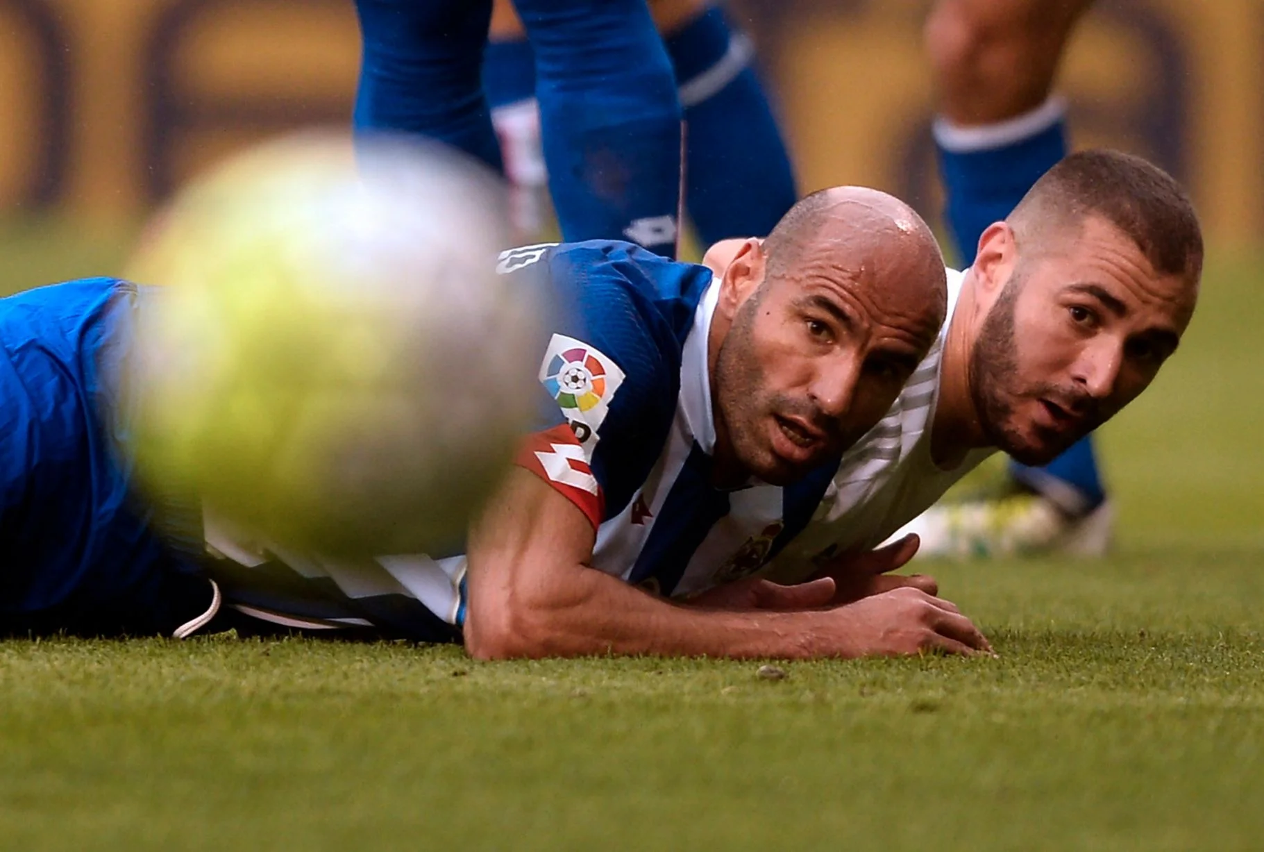 Мануэль Пабло рядом с Каримом Бенземом / фото AFP/Getty