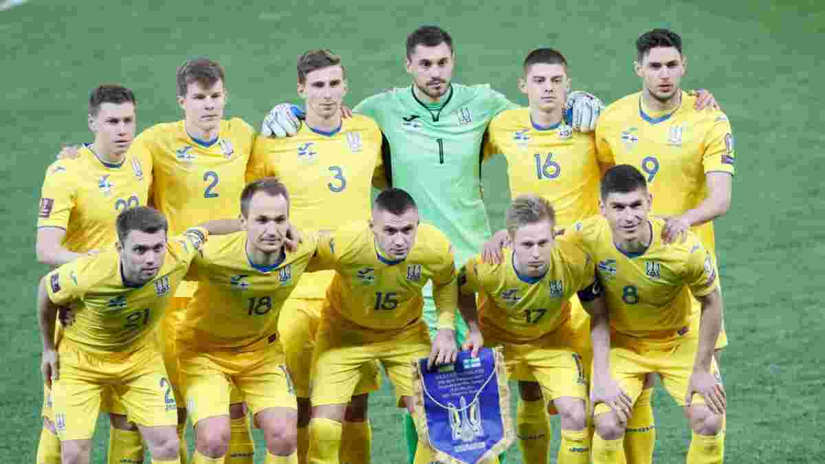 Рейтинг ФІФА: Україна опустилась на 2 позиції, не зігравши жодного матчу в 2022 році