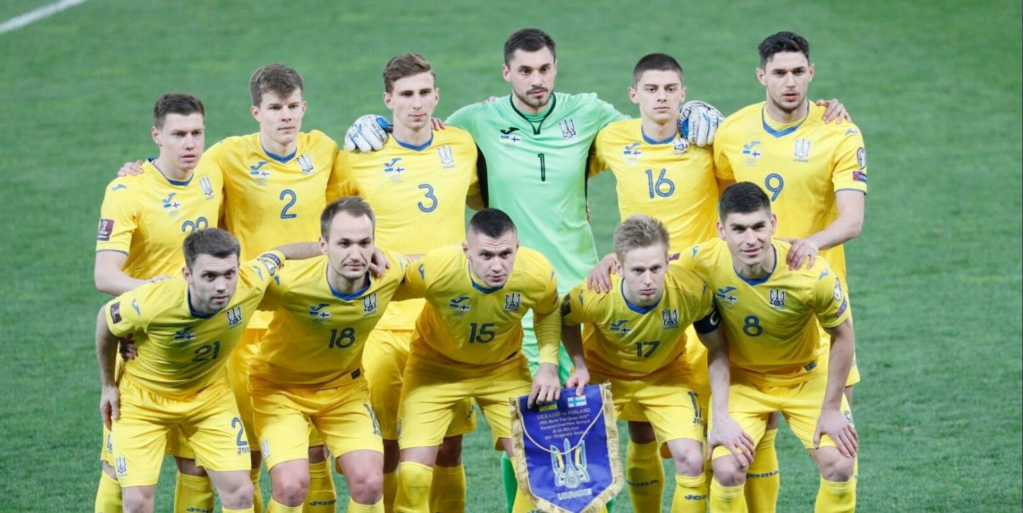 Игроки сборной Украины / Reuters