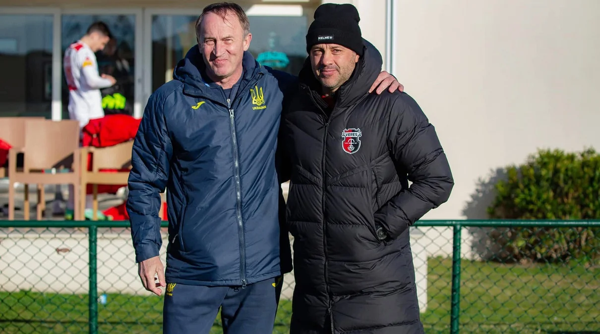 Александр Петраков и Юрий Вирт / ФК Верес