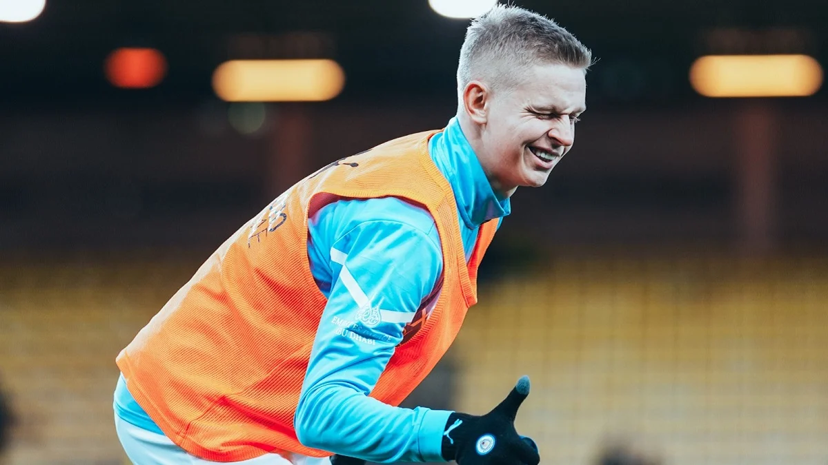 Олександр Зінченко перед матчем проти Норвіча / Twitter Манчестер Сіті