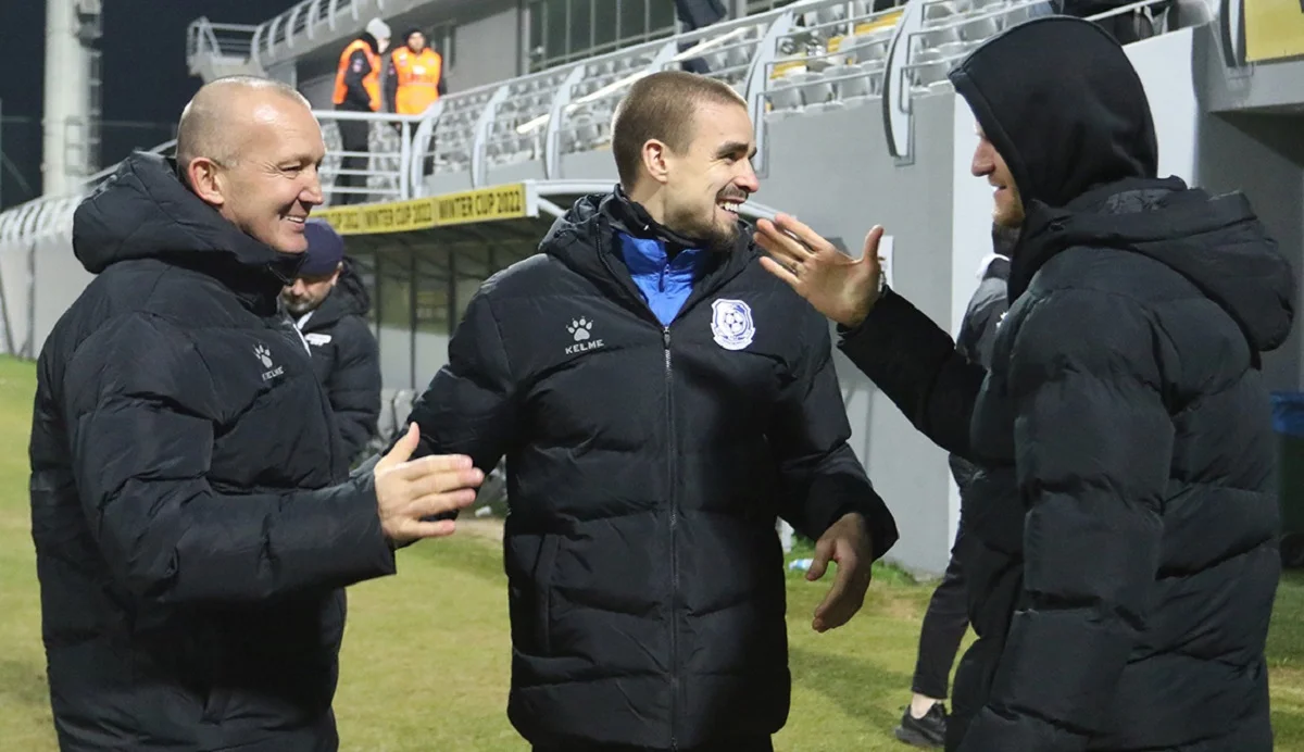 Роман Григорчук (ліворуч) / ФК Чорноморець