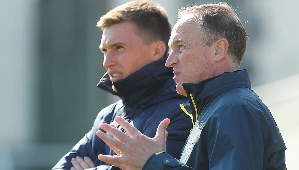 Сергей Сидорчук и Александр Петраков / Динамо Киев