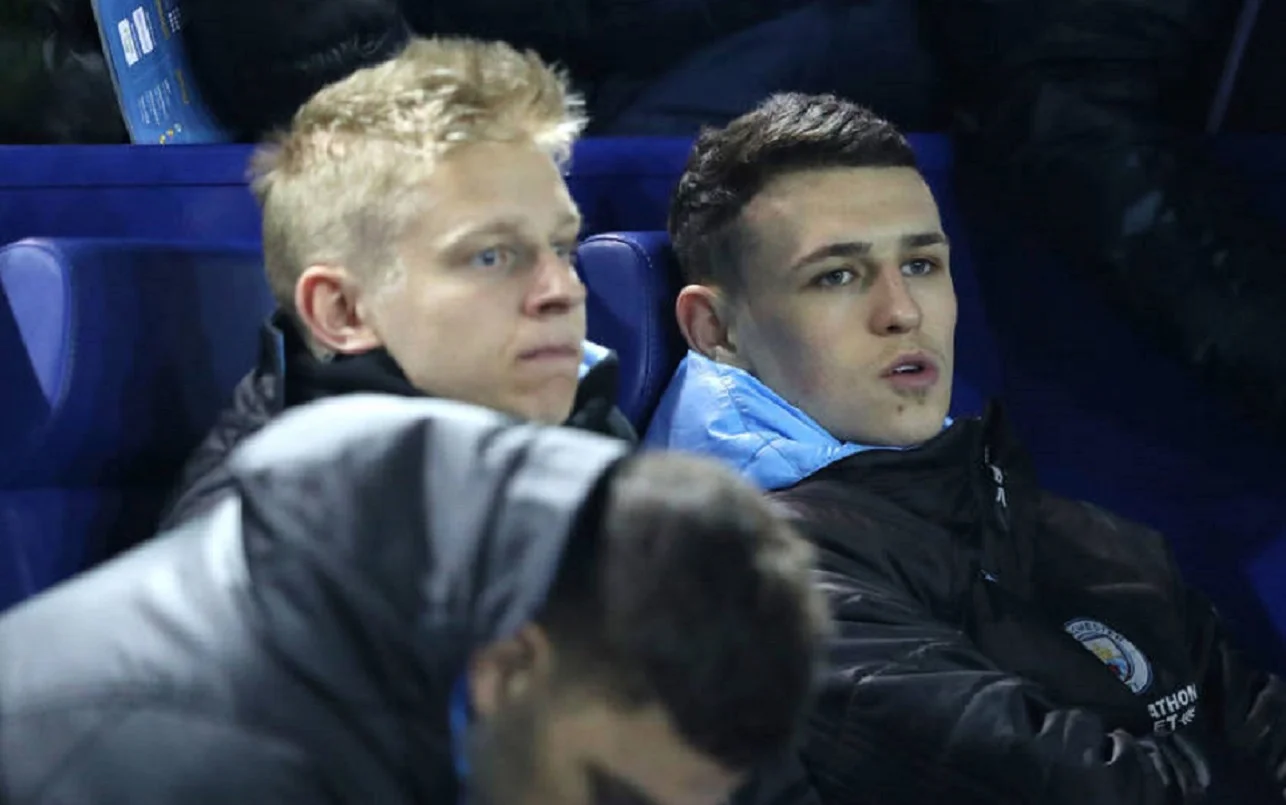 Олександр Зінченко та Філ Фоден / Фото ФК Манчестер Сіті