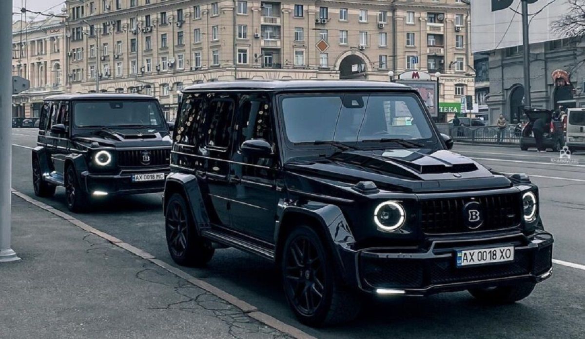 Автомобили кортежа Ярославского, подозреваемые в ДТП / Фото из открытых источников