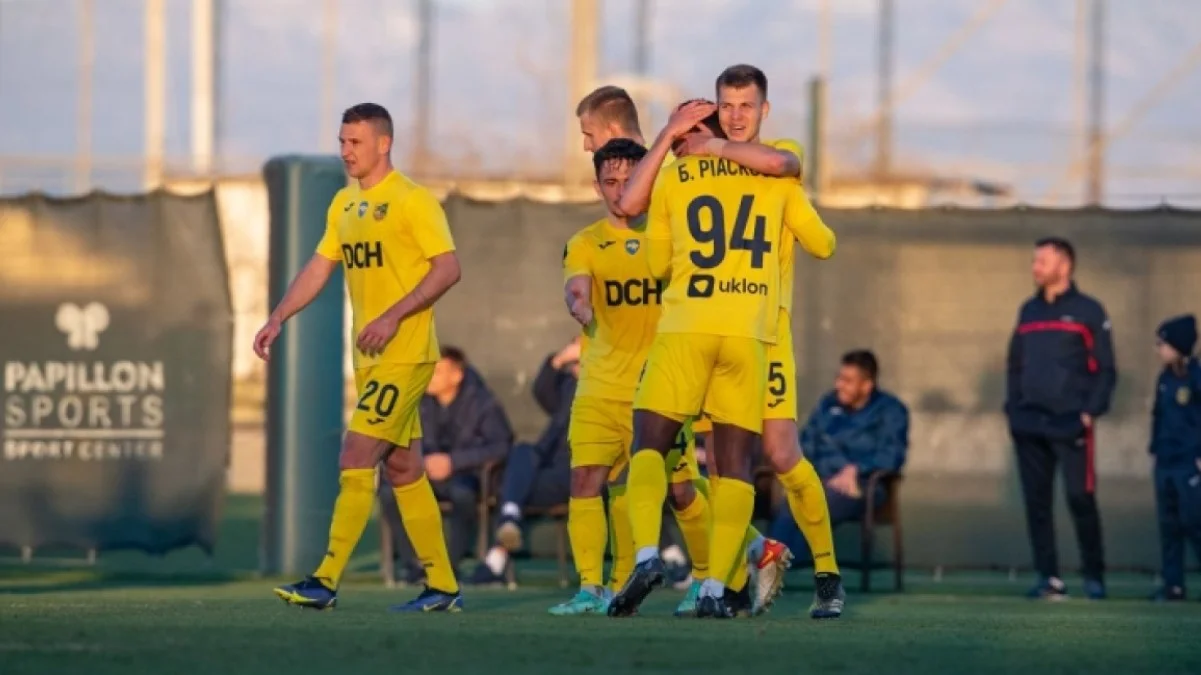 Радость игроков Металлиста / фото: ФК Металлист