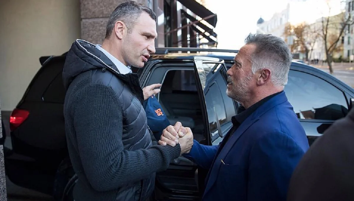 Віталій Кличко і Арнольд Шварценеггер / Фото з соцмереж