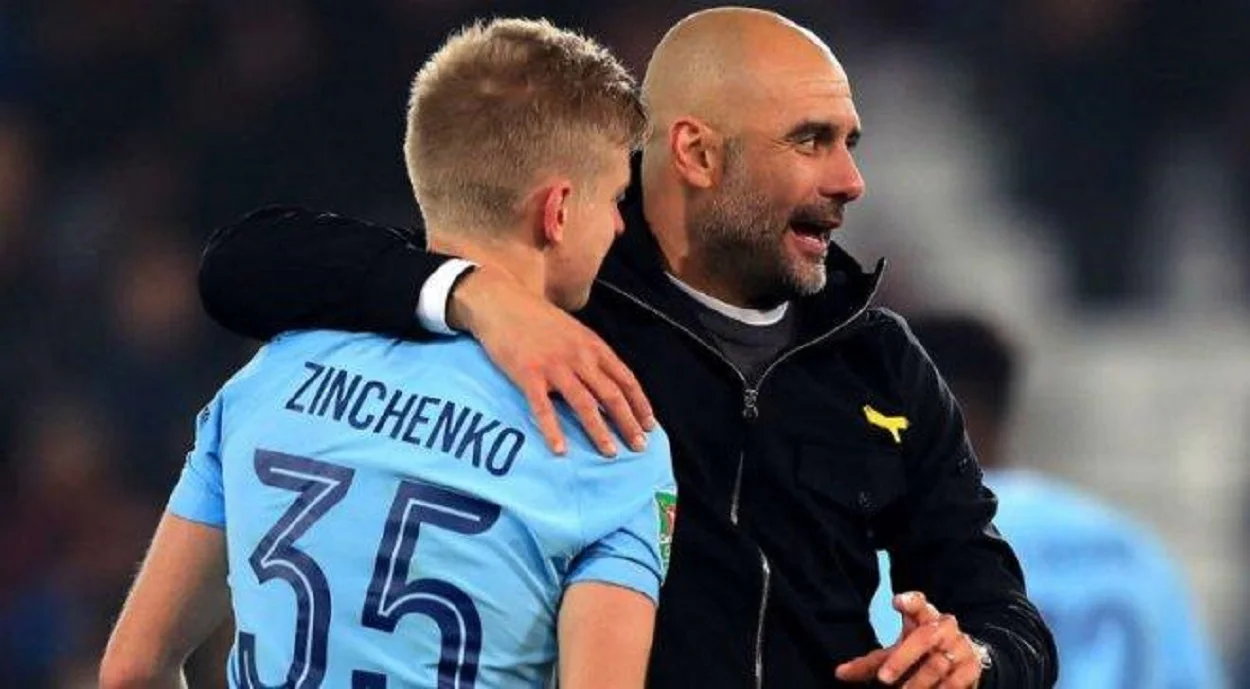 Зінченко і Гвардіола / фото з відкритих джерел