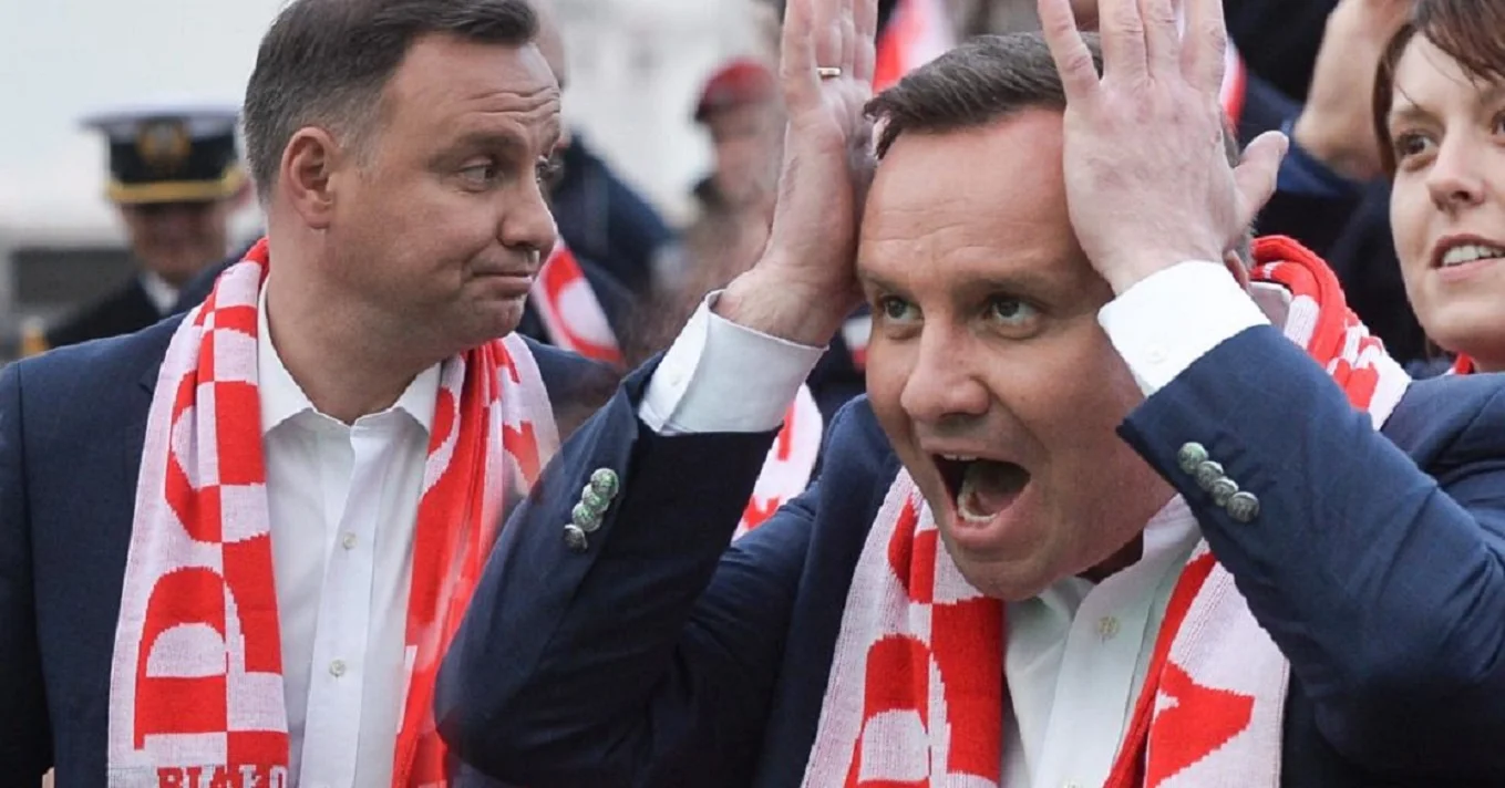 Анджей Дуда / Фотоколлаж Kozaczek