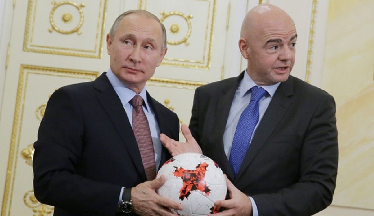 Путин и Инфантино / Reuters