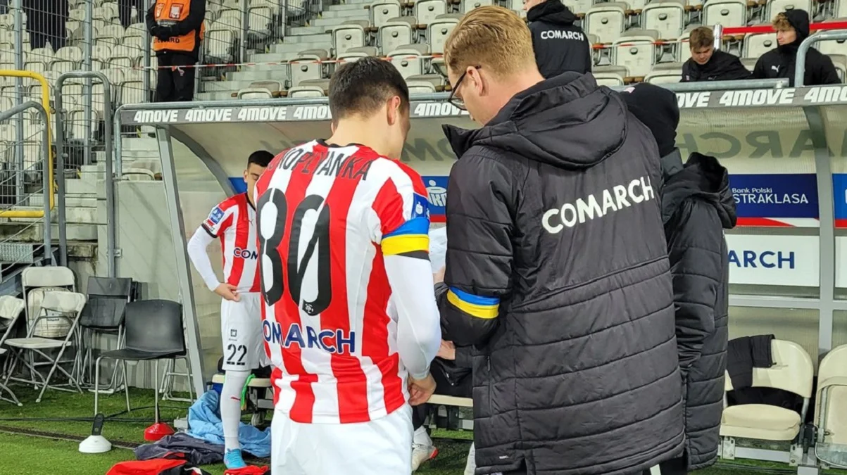 Евгений Коноплянка дебютировал в Польше / ФК Краковия