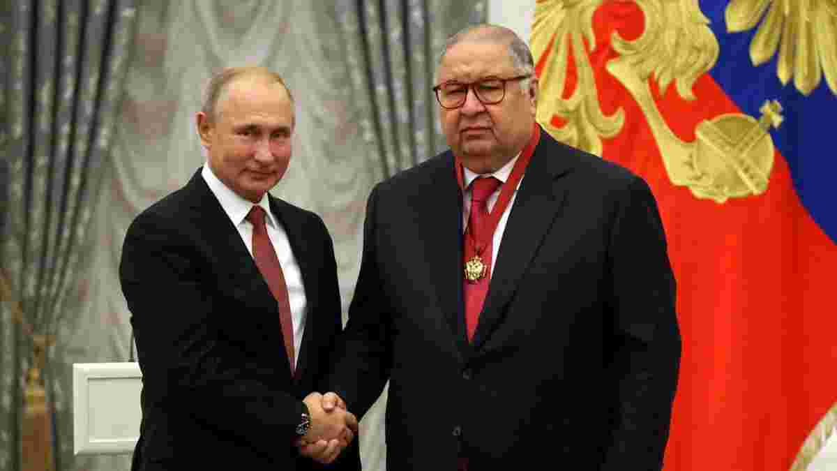 Усманов став жертвою санкцій ЄС через Путіна