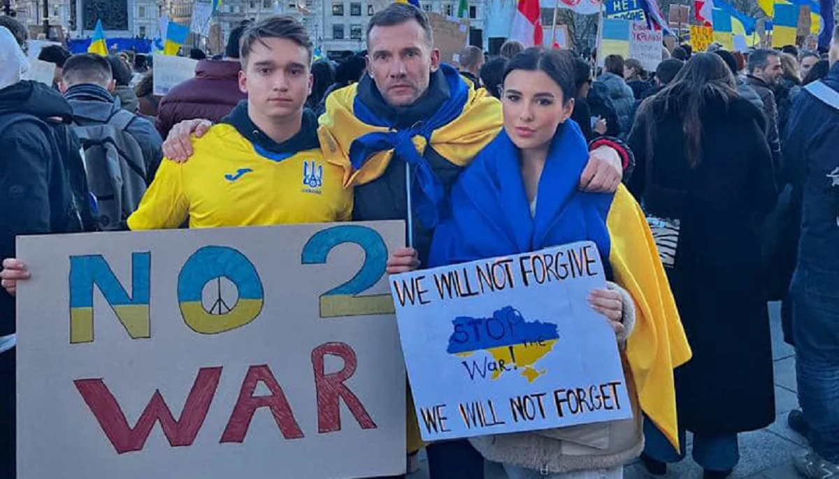 Андрій Шевченко (в центрі) / Фото з соцмереж