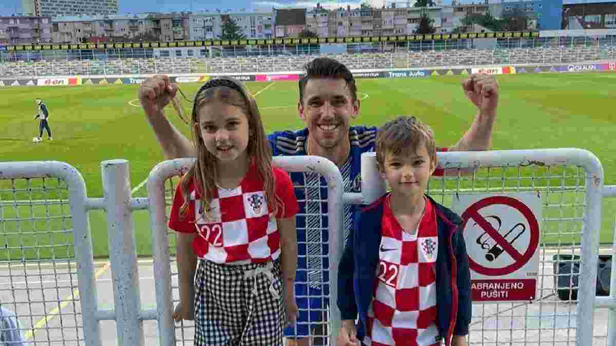 Хорватський футбол з Україною: команда екс-динамівця влаштувала акцію солідарності