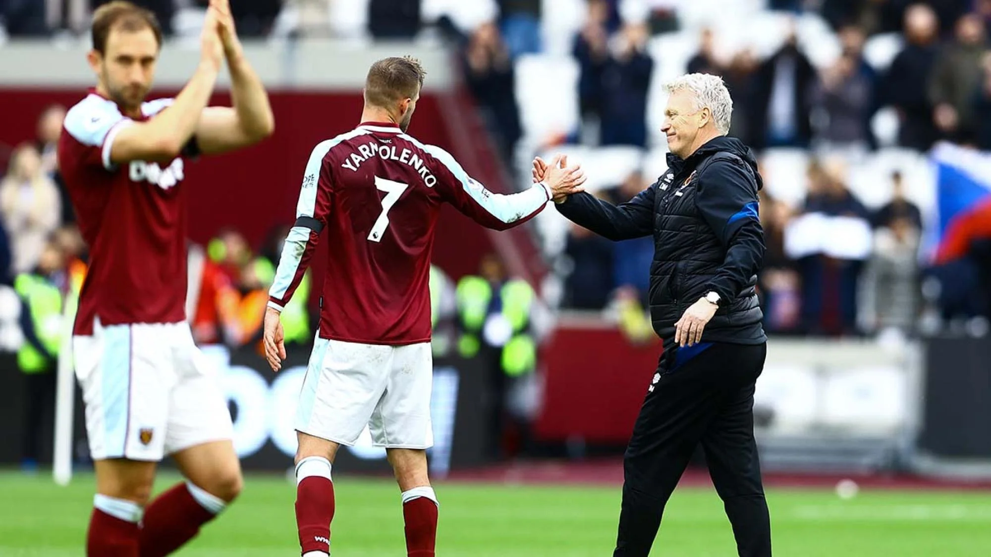 Мойес благодарит Ярмоленко / Сайт Вест Хэма