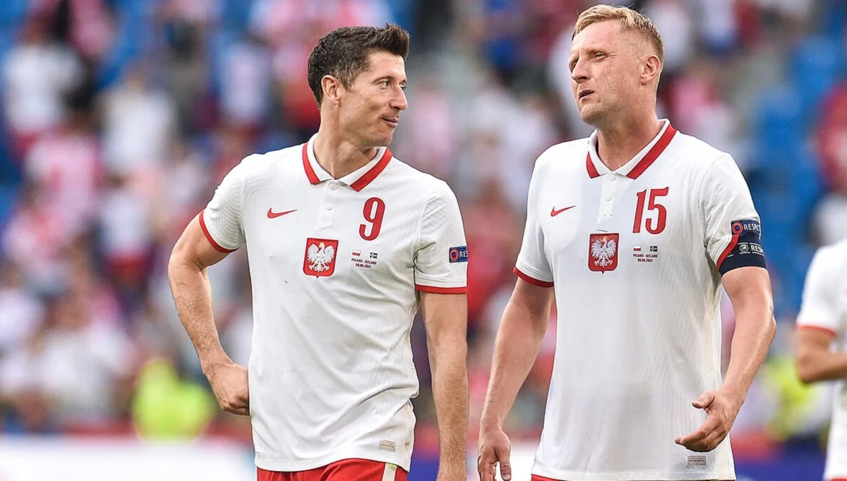 Камиль Глик и Роберт Левандовски / Getty Images